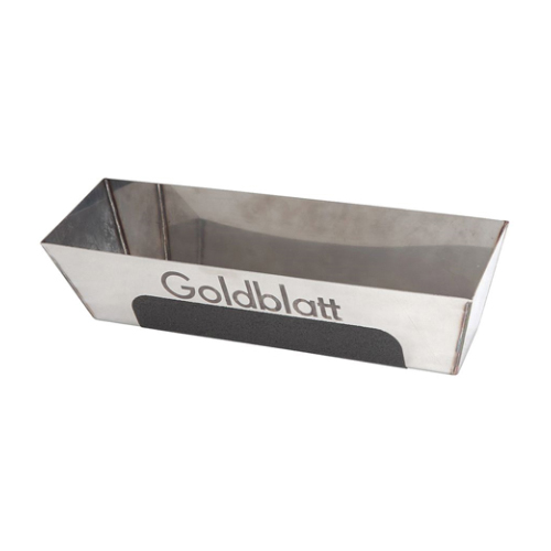 Goldblatt® G05226 Mud Pan, 12 in Length, Stainless Steel