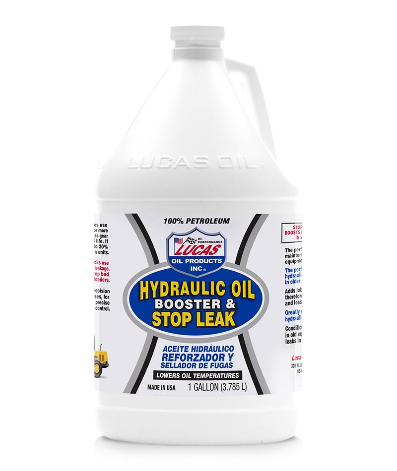 Lucas Oil 10018 Hydraulic Jack Oil Booster, 1 gal Container, Petroleum, Red, Liquid